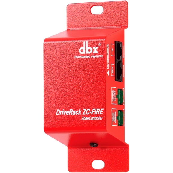 Interfaz de Seguridad Contra Incendios dbx ZC-FIRE ZonePRO