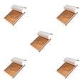 thumbnail image 1 of Matsuzay Papel de hoja de aluminio de 100 Uds., papeles dorados brillantes impermeables, decoración exquisita para pasteles y comidas, Type2 NO2, 1 of 6