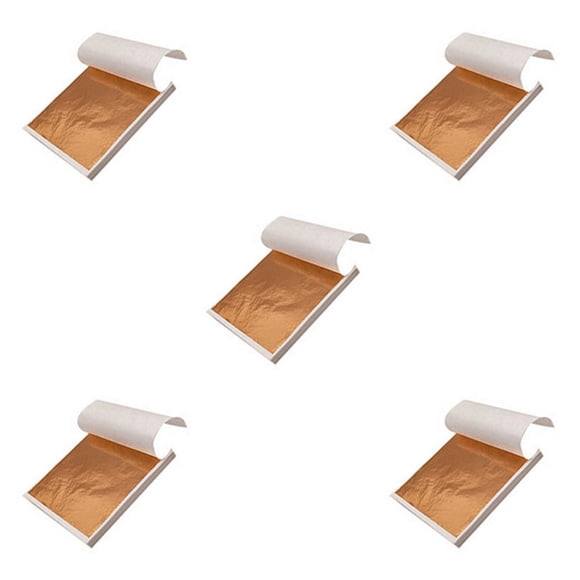 Papel de Aluminio Yuarrent 100 Uds. Decoración de Pasteles Oro