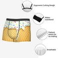 thumbnail image 6 of Junzan White Ice Cream Mens Underwear Boxer Briefs For Men’s - Medium, 6 of 9