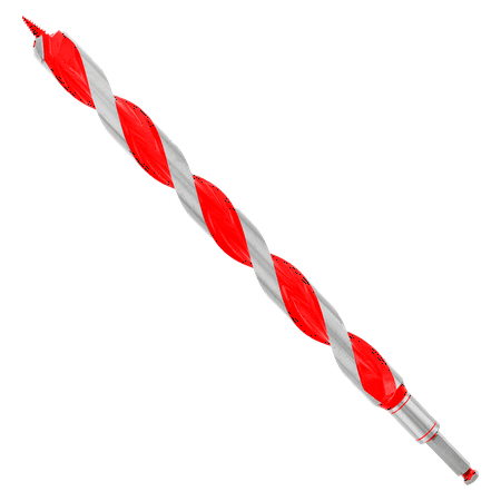 UPC: 0008925154822 | Diablo Dura-Tip 1-1/4 in. D X 17.5 in. L Auger Bit High Speed Steel 1 pc