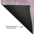 thumbnail image 5 of Addison Rugs Mayfield Premium Machine Washable Transitional Modern Pink Rectangle Rug, 10' x 14', 5 of 7