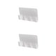 thumbnail image 2 of Methold 2019 nuevo 1 pieza práctico soporte adhesivo para teléfono de pared caja de carga soporte para llaves soporte para toallero Blanco 2piezas, 2 of 5