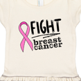 thumbnail image 3 of Inktastic Fight Breast Cancer Pink Ribbon Gift Toddler Girl Dress, 3 of 4
