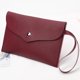 thumbnail image 2 of Bolsa Mujeres Cerrojo PU Cuero Puro Cartera larga Monedero Teléfono Embrague Muñequera / Vino Rojo Ndcxsfigh Para Estrenar, 2 of 4