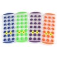 thumbnail image 3 of 4 bandejas de cubitos de hielo extraíbles fáciles de sacar cubos redondos bandeja inferior de silicona flexible Adepaton WMZL-149, 3 of 5