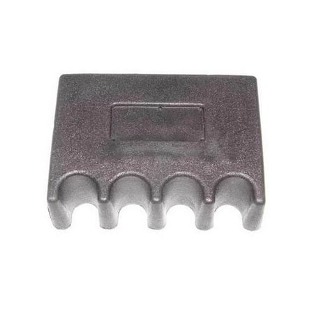 Heavy-Duty Weighted Rubber 4-Slot Tabletop Cue Holder