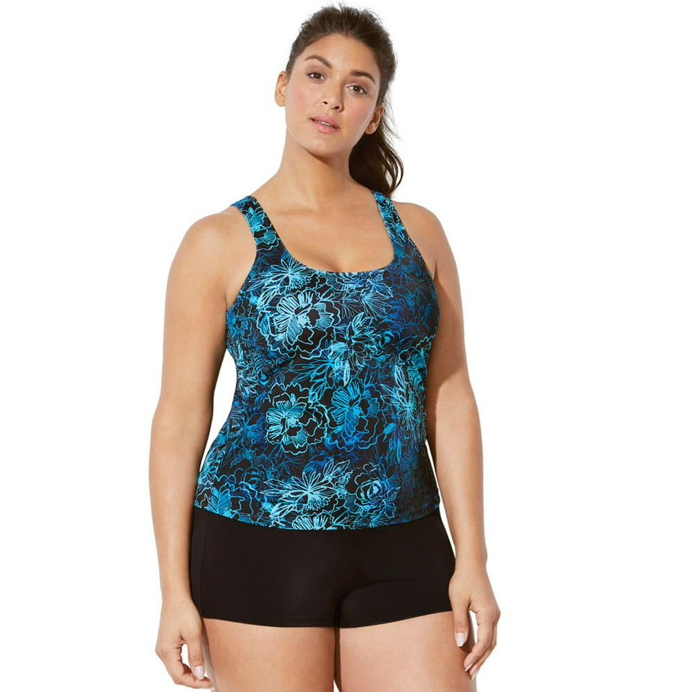Swimsuitsforall - Swimsuits For All Women's Plus Size Chlorine ...