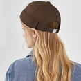 thumbnail image 4 of Cotton Docker Sailor Skull Cap with Rolled Cuff and Brimless Design, Retro Worker Cap for Men and Women in Classic Harbour Style, Versatile Beanie Watch Cap for Casual and Everyday Wear,Coffee, 4 of 9