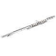 thumbnail image 1 of VGEBY New Student To Intermediate Silver Concert Band Flute 16 Keys Closed Hole, 1 of 8