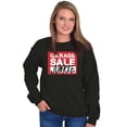 thumbnail image 4 of Garage Yard Sale Thrift Junkies Unisex Plus Fleece Graphic Sweatshirt Brisco Brands 2X, 4 of 5