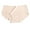 Baby Apricot, variant on Zoeecloth Women's Breathable Hi-Cut Underwear Half Back Coverage Bikini Panties L-XXL