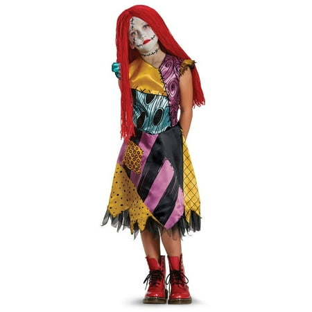 Sally Deluxe Child Costume, Multicolor, Small (4-6X), Product includes: dress By Disguise