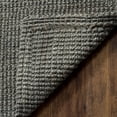 thumbnail image 5 of SAFAVIEH Accent Rug 2'3"x4' - Natural Fiber Collection - Scandinavian Design, Green & Grey, Jute, Hand Woven Pattern, Ideal for Entryway, Kitchen, Living Room, Office, Bathroom, Bedside (NF730B), 5 of 6