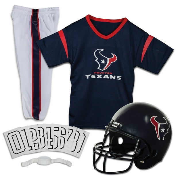 Franklin Sports NFL Houston Texans Youth Licensed Deluxe Uniform Set
