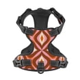 thumbnail image 4 of Picia 70s Retro Style No-Pull Dog Harness Reflective Front Clip Vest with Handle,Step-in Air Dog Harness,Adjustable 2 Metal Rings 4 Buckles,Easy to Put on & Take Off Large, 4 of 9