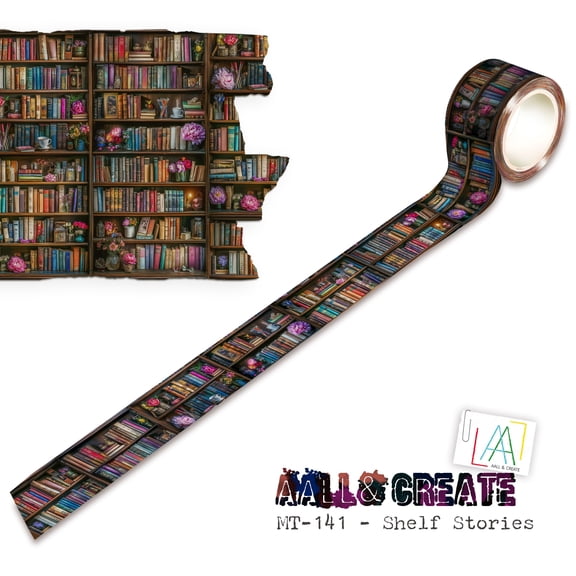 AALL And Create Layer-It-Up Washi Tape-Shelf Stories