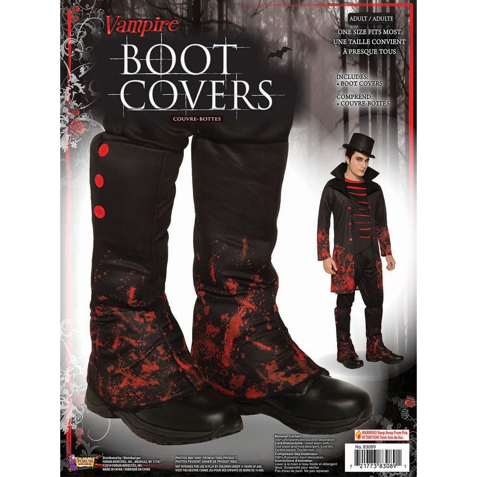 halloween boot covers