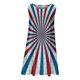 thumbnail image 3 of Moda mujer verano sin mangas sexy casual impresión bolsillo vestido largo Fridja hj1088, 3 of 4