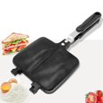 thumbnail image 4 of Grilled Sandwich Maker,Bread Toast Breakfast Machine,Hot Sandwich Pan,Nonstick Aluminum Removable Flip Frying Pan, 4 of 9