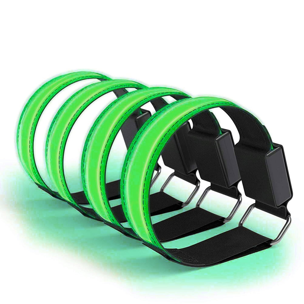 12 Pcs Bracelet Réfléchissant Pour Jogging À Slap Course De Nuit
