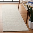 thumbnail image 3 of SAFAVIEH Micro-Loop Conchur Geometric Area Rug, Ivory/Light Green, 5' x 5' Round, 3 of 10