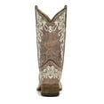 thumbnail image 4 of Corral Western Boots Girls 10" Pull On Leather Embroidery Brown A2980, 4 of 5