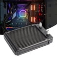 thumbnail image 2 of Water Cooling Radiator 18 Pipe Aluminum Heat Exchanger Radiator SRL120F10 for PC CPU Computer Water Cool Systems, 2 of 8
