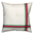 thumbnail image 2 of Creative Products Merry Christmas Plaid 18x18 Spun Poly Pillow, 2 of 3