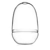 Bloomingville Large Egg Shaped Glass Terrarium, Clear