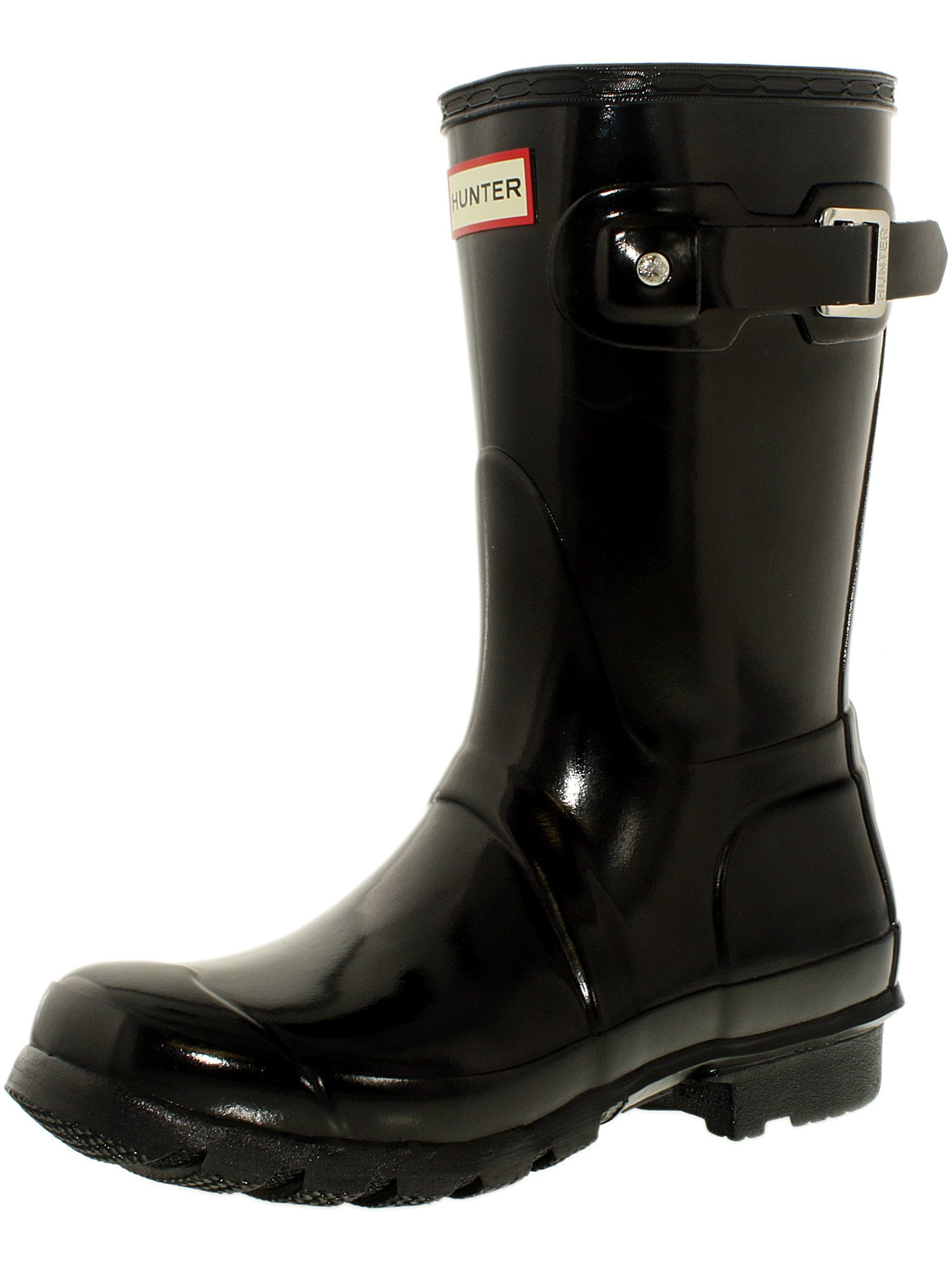 Short Rain Boot - 6M - Gloss Black 
