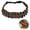 Coffee Brown, variant on Fishtail Braid Wig Headband for Women, Adjustable Elastic Braided Hair Band, Boho Styling Hair Accessory for Daily & Party