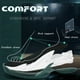 thumbnail image 3 of BINQER Zapatillas de baloncesto de caña alta for hombre con amortiguación de malla transpirable y suela antideslizante., 3 of 6