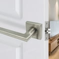 thumbnail image 2 of Labymos Privacy Bathroom Door Lever Lock Set for Home Interior Door Keyless Heavy Duty Bedroom, 2 of 8
