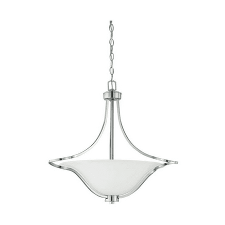 

Sunset 3 Light Marston Pendant Bright Satin Nickel F16003-80