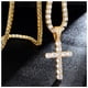 thumbnail image 3 of Cadenas con Dije de Cruz SacredDiamon08 3Pzas Oro Collar Cruz Dije 2.7x5cm Metal., 3 of 3