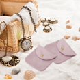 thumbnail image 6 of ABCISI Jewelry Pouch, 20 Pack 3 x 3 Inch Soft Velvet Pouches with Snap Button, Portable Storage for Rings, Necklace, Bracelet, Earring, Watch (Pink), 6 of 13