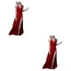 thumbnail image 4 of Ounissouiy Vestido exquisito hermoso mujeres figuras vestidos modelo ropa muñecas simples paño de noche para decorar Type2 NO2, 4 of 6