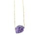 thumbnail image 2 of Collar de piedra Gema pequeña Joyas únicas Regalos con cadena para niñas Violeta Hugo Collar colgante, 2 of 9