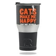 thumbnail image 1 of MightySkins RTTUM3017-Cats Make Me Happy Skin for RTIC Tumbler 30 oz 2017 - Cats Make Me Happy, 1 of 4
