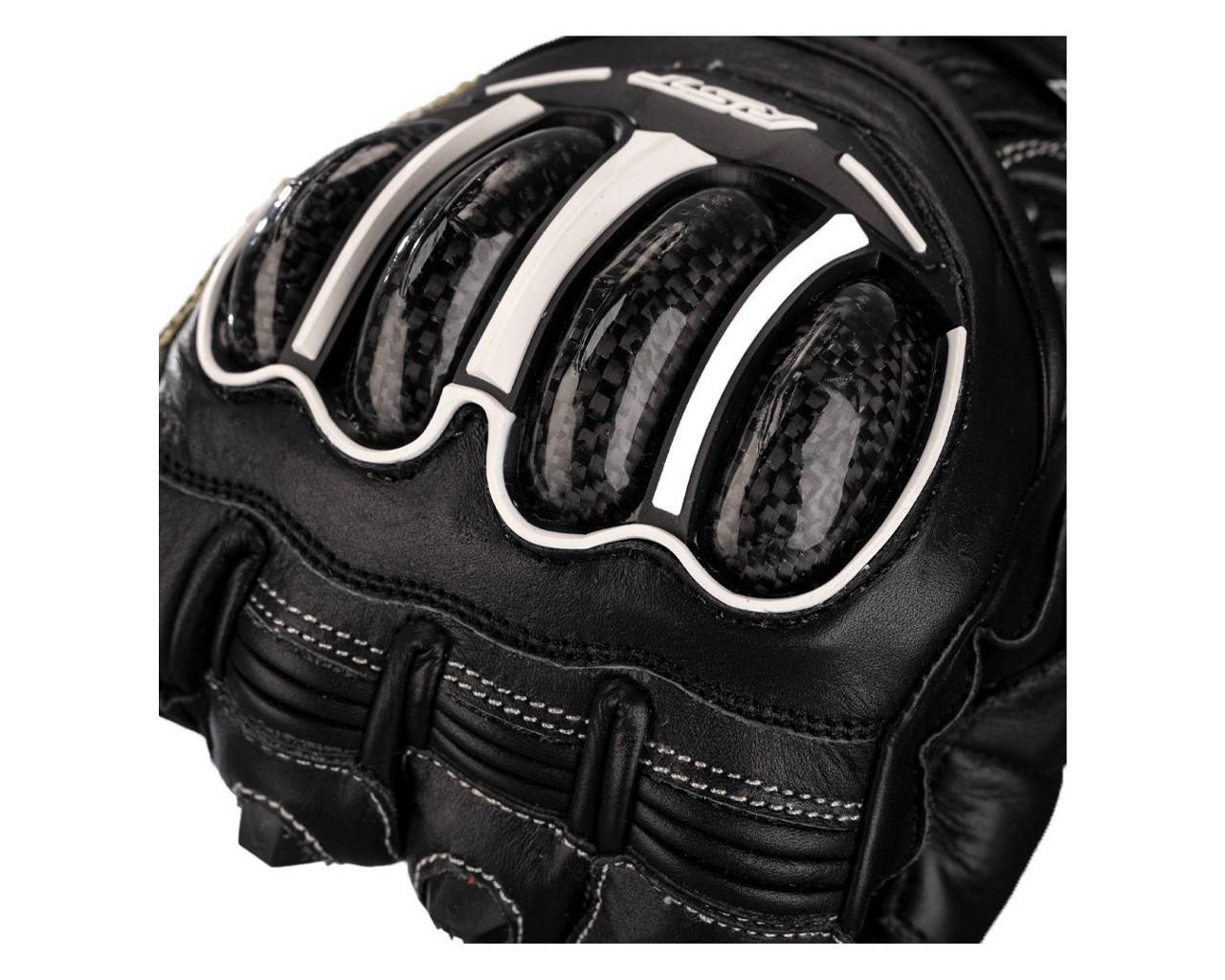 RST Tractech EVO 4 Leather Sport Motorcycle Gloves Black Medium