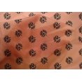 thumbnail image 4 of oneOone Cotton Silk Fabric Floral Block Printed Craft Fabric BTY 42 Inch Wide, 4 of 4
