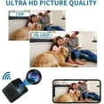 thumbnail image 2 of 1080P Mini Wireless Smart Home Camera WiFi Camera Nanny/Pet Cameras Small Camera for Security Build-in Battery/Indoor Camera with Night Vision, 2 of 6