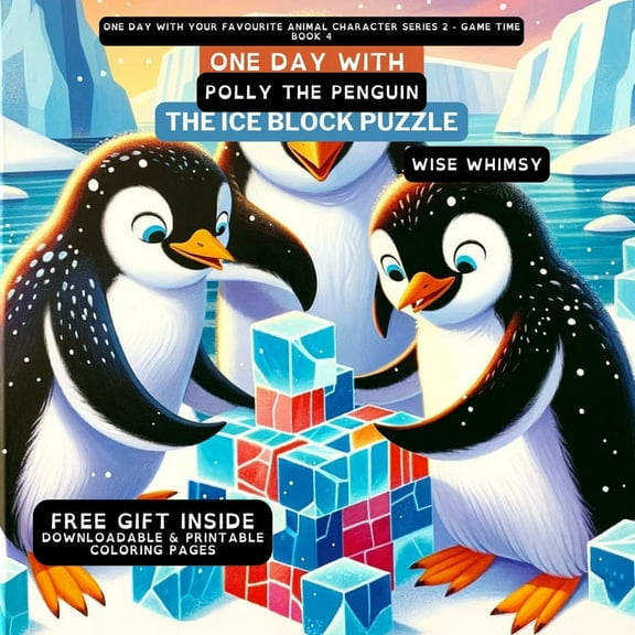 One Day with Your Favourite Animal Chara One Day With Polly the Penguin: The Ice Block Puzzle, Book 4, (Paperback)