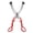 Red, variant on Canning Jar Lifter Tongs Stainless Steel Jar Lifter with Grip Handle for Home Kitchen (Cyan)