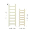 thumbnail image 4 of 20pcs Miniature Ladder DIY Wooden Tiny Ladder Mini House Landscape Decoration, 4 of 7
