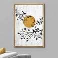 thumbnail image 3 of wall26 Framed Canvas Print Wall Art Birds in Forest Woodland Trees with Sun Nature Animals Digital Art Modern Art Rustic Relax/Calm Multicolor for Living Room, Bedroom, Office - 24"x36" Nat, 3 of 5