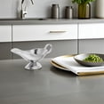 thumbnail image 4 of KONTONTY Metal Gravy Boat Stainless Steel Condiment Container for Dining Use 1Set, 4 of 8