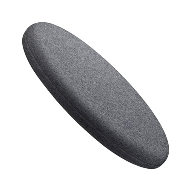 kurtrusly Polyvalent Coussin de Chaise Adapté à Toute Chaise dans la Maison Coussins Ronds Coussins Polyester Siège Coussins de Chaise Coussins Gris Foncé 40cm 1Set