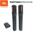 thumbnail image 2 of Sistema de micrófono portátil inalámbrico recargable JBL Digital PartyBox PB UHF con receptor de doble canal Voz clara Sonido nítido, 2 of 5